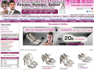 Chaussures de marie