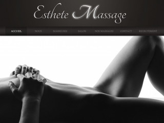 Salon de massage esthete 