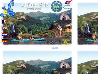 Camping en Auvergne