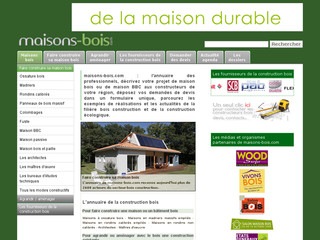 Maisons Bois