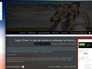 Reportage Mariage