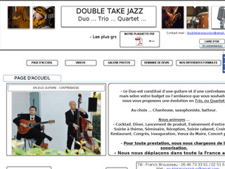 Double Take Jazz Duo