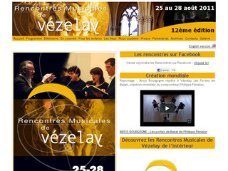 Rencontres Musicales de Vzelay