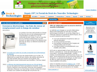 Droit des Nouvelles Technologies