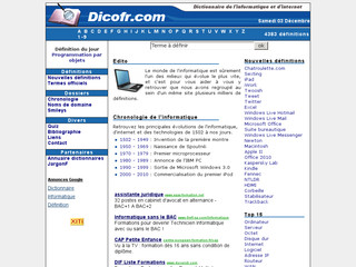 Dictionnaire de l'informatique et d'internet