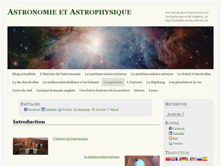 Astronomie et Astrophysique