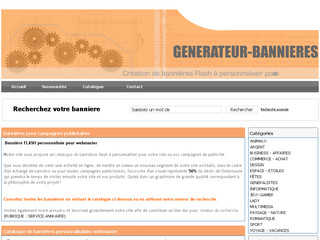 Gnrateur Bannieres