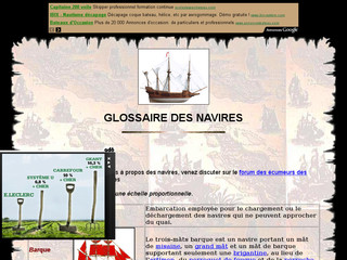 Glossaire des navires