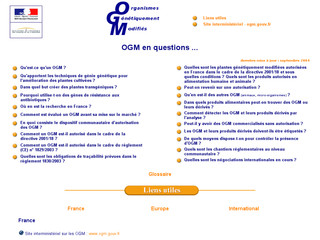 OGM minefi .gouv .fr