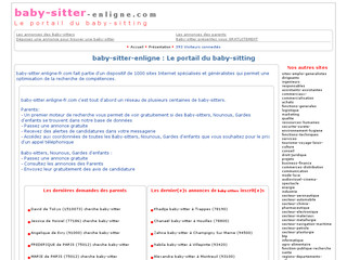 Baby Sitter en Ligne