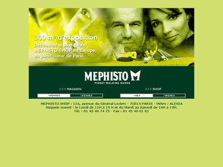 Chaussures avec Mephisto