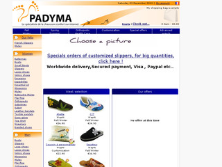 Chaussures padyma .com