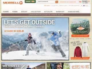 Merrell chaussures de marche