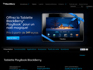 Tablette Tactile BlackBerry