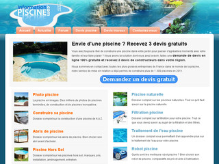 Information Piscine