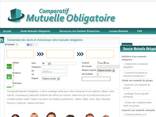 Comparatif mutuelle obligatoire